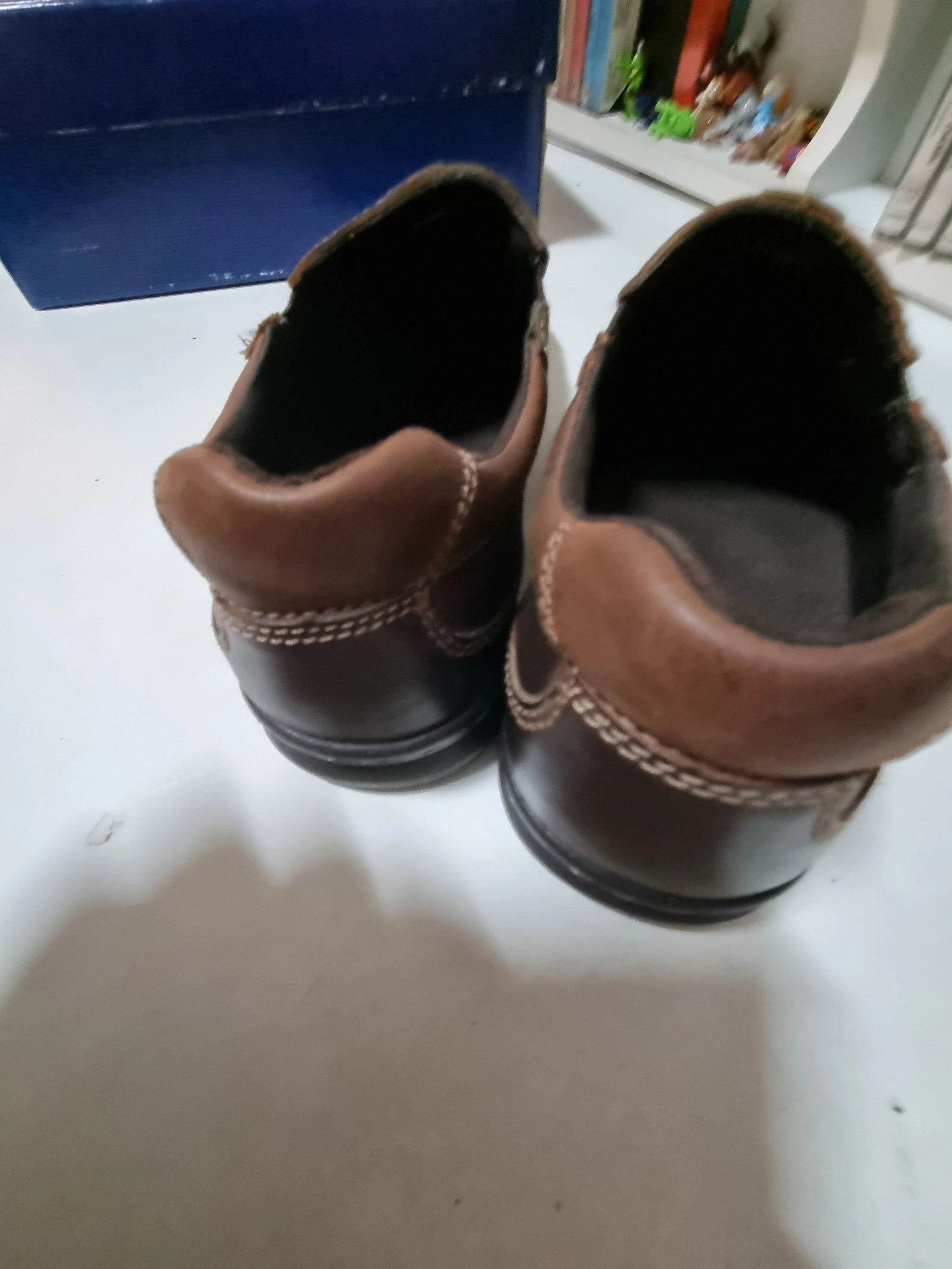 Dustin Men's Brown Shoes Size 43 – photo 4